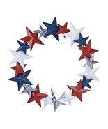 Americana Metal Star Wreath 18&quot;D - 851435 - $59.94