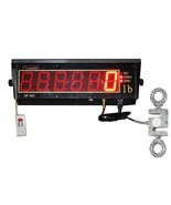 10,000 lb x 2 lb Hanging Scale Crane Scale &amp; Scoreboard Display 3&quot; Digits - $923.05 CAD
