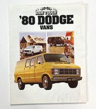 1980 Dodge Vans Ram Tough Dealer Showroom Sales Brochure Guide Catalog - $12.93 CAD