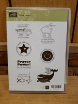 Stampin&#39; Up! LITTLE LAMBS Stamp Set INSPIRATION, RELIGIOUS 120525 - £15.57 GBP