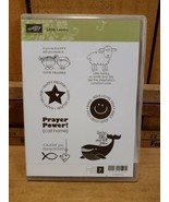 Stampin&#39; Up! LITTLE LAMBS Stamp Set INSPIRATION, RELIGIOUS 120525 - £15.57 GBP
