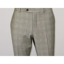 Men Suit BERLUSCONI Turkey Italian Wool 180's Glenn Plaid K167-06 Black White image 15