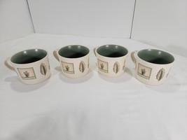 Pfaltzgraff Naturewood Flat Bottom Cups Mugs Lot of 4 NEW Replacements H... - $14.99