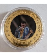 Qatar 2022 World Cup Soccer Lionel Messi Championship Coin !!! - $17.74 CAD