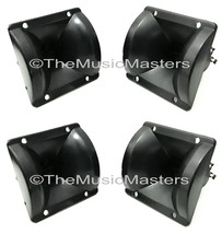 (4) 3.5&quot; inch Flush Mount Piezo Super Horn Tweeter Speakers Car Home Pro... - $27.07