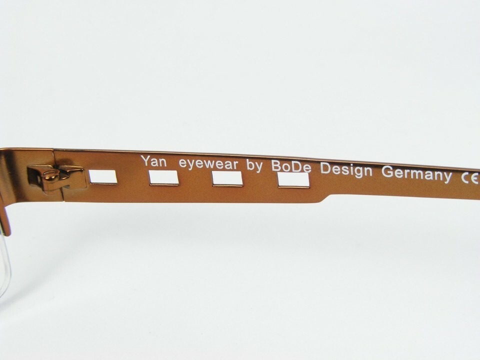 YAN by BoDe 6248 36 BLACK /BRONZE EYEGLASSES GLASSES FRAME 54-18-135mm Germany Item image 10