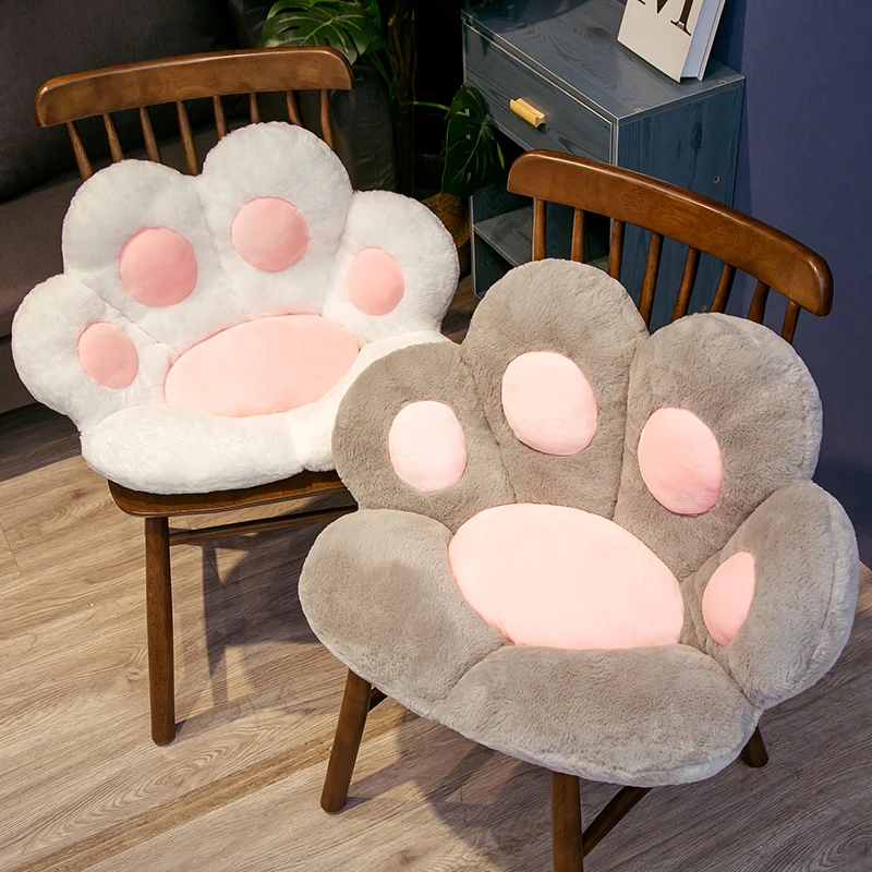 INS Hot Sale Lovely Plush Bear Paw Cushion Pillow Soft Stuffed Seat Sofa... - $29.25+