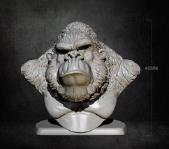 Tle 40mm bust resin model kit king kong gorilla animal td 2319 unpainted 36030346166428 thumb200