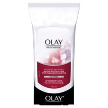 Olay Regenerist Micro-Exfoliating Wet Cleansing Cloths, 30 Count - £10.22 GBP