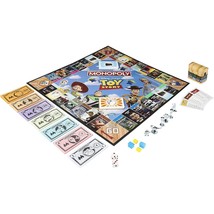 Disney Toy Story Board Games Monopoly Family Game Night 8+ Intermediate - £27.08 GBP