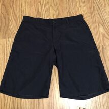 izod youth shorts size 16 boys navy blue polyester pockets zipper  - €11,81 EUR