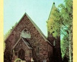 Vintage Dexter Press Kodachrome Postcard - Lake George NY Church of Sacr... - $13.32