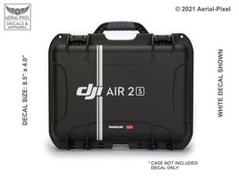 DJI Air 2S Drone Case Decal  for Nanuk Pelican GoProfessional GPC &amp; More... - £7.07 GBP