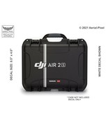 DJI Air 2S Drone Case Decal  for Nanuk Pelican GoProfessional GPC &amp; More... - £7.11 GBP