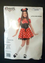 Charades Little Miss Mouse Girls Halloween Costume Size Small 6-8 NIP Deluxe - £16.57 GBP