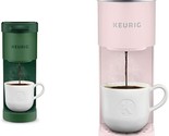 Keurig K-Mini Single Serve Coffee Maker, Evergreen &amp; K-Mini Single Serve... - $331.99