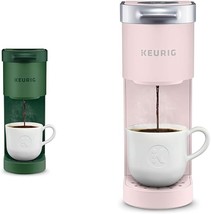 Keurig K-Mini Single Serve Coffee Maker, Evergreen &amp; K-Mini Single Serve K-Cup P - £259.30 GBP