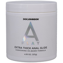 A-Play Extra Thick Anal Glide Cushioning Oil-Based Formula 4.5 Oz. - $22.40