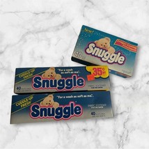 Lot Of 3 Vintage Snuggle Dryer Sheets Fabric Softener Roll 1980s - $187.05 MXN Lot Of 3 Vintage Snuggle Dryer Sheets Fabric Softener Roll 1980s - $187.05 MXN