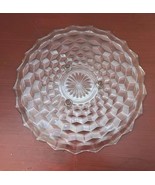 VTG Whitehall Colony 12&quot; Footed Cake Serving Glass Platter. - $19.55 CAD