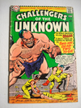 Challengers of the Unknown #52 DC Comic Good+ 1966 with Villo - $8.99