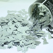 Confetti Bride &amp; Groom Silver - 2 Pchs or 1/2 lbs - FREE SHIP (9921) - $158.91 MXN+