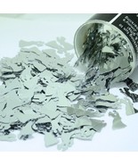 Confetti Bride &amp; Groom Silver - 2 Pchs or 1/2 lbs - FREE SHIP (9921) - $8.41+