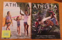 Lot of 2 Athleta Catalogs Spring &amp; Summ 2016 Power To The She, Yoga,  Running NF - £10.93 GBP