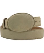 Kids Western Dress Belt Cream Solid Nubuck Leather Casual Dress Size 22,... - $27.34 CAD
