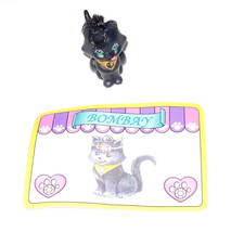 Littlest Pet Shop Black Royal Bombay Cat Kenner Vintage Tail and Tongue Moves - £10.26 GBP
