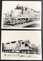 2 Diff Burlington Northern Railroad BN #2067 GP20 Electromotive Train Photos - £10.50 GBP