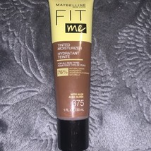 Maybelline New York Fit Me Tinted Moisturizer, Fresh Feel, Natural Coverage 375 - £7.05 GBP