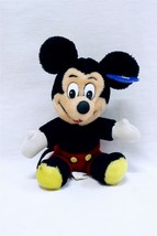 ORIGINAL Vintage 1970s? Disneyland Mickey Mouse 6" Plush Doll Made in Korea - $19.79