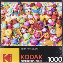 Premium Jigsaw Puzzle 1000 Pieces 20X27-Variety Of Colorful Ice Cream(Pack of 1) - $39.99