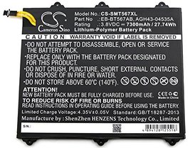 Battery For Samsung Galaxy Tab E 9.6 Xlte SM-T560NU SM-T567 SM-T567V EB-BT567ABA - £23.03 GBP