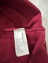 Jeanne Pierre Women's Red Long Sleeves Cotton Soft Stretch Top Size Large image 4