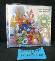 2020 Disneyland Resort Autograph and Photos Book 15 photo sleeves 4&quot; x 6&quot; Mickey - £12.18 GBP