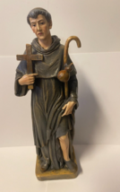 Saint Peregrine, (The Cancer Saint)  8" Statue, New - £42.71 GBP