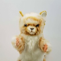 Ginger Cat Hand Puppet Full Body Doll Hansa Realistic Look Animal Learni... - £44.71 GBP