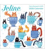 Feline 2026 Mini Wall Calendar Calendar by Terry Runyan  - $10.99
