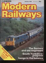 MODERN RAILWAYS - January 1985 - $7.07