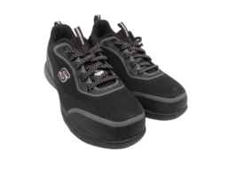 Skechers Women&#39;s 99996550 STSP Athletic Work Shoe Black/Pink 9.5M - £52.58 GBP