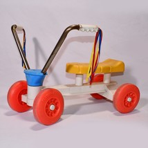 Vintage Playskool Tyke Bike Ride On Toy With Streamers From The 1980&#39;s R... - $39.60
