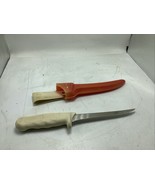 FILLET KNIFE 6” ABU GARCIA SUPER EDGE W/ SHEATH MADE IN JAPAN - $19.99