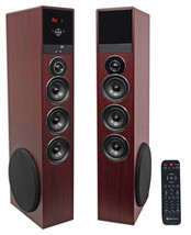 Tower Speaker Home Theater System w/Sub For Sharp Smart Television TV-Wood - £434.04 GBP