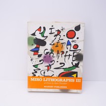 Joan Miro Lithographs Volume 3 Book Art Original Lithos Dust Jacket Lithograph 2 - £278.74 GBP