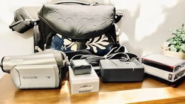 Panasonic PV-GS29 Mini DV Camcorder 30x Optical Zoom, 2 Batteries + More Works! - £55.50 GBP