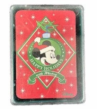 Disney Mickey Mouse Happy Holidays Mini Playing Cards - £6.40 GBP