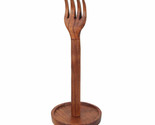 Zko 99281 solid wooden paper towel holder fork 1a thumb155 crop