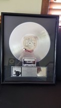 BRYAN ADAMS - &quot;CUTS LIKE A KNIFE&quot; RIAA PLATINUM RECORD AWARD TO BRYAN ADAMS - $1,800.00